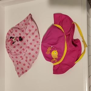 Speedo pink baby sun hat UV50+